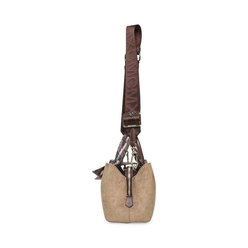 Bmirel Taupe & Brown Women's Satchel Bag - view 2