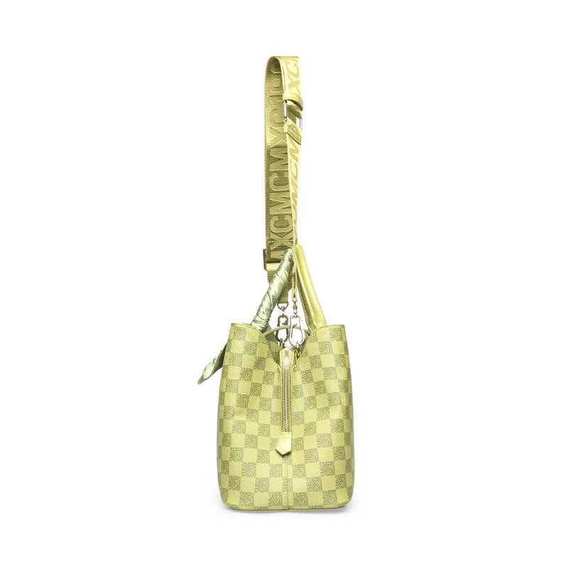 Bmisha-L Green Women's Satchel Bag - view 2