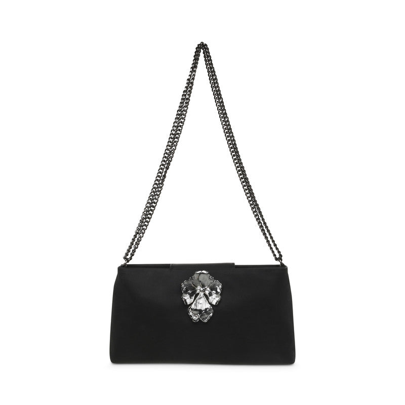 Bmondo Black & Gunmet Women's Shoulder Bag
