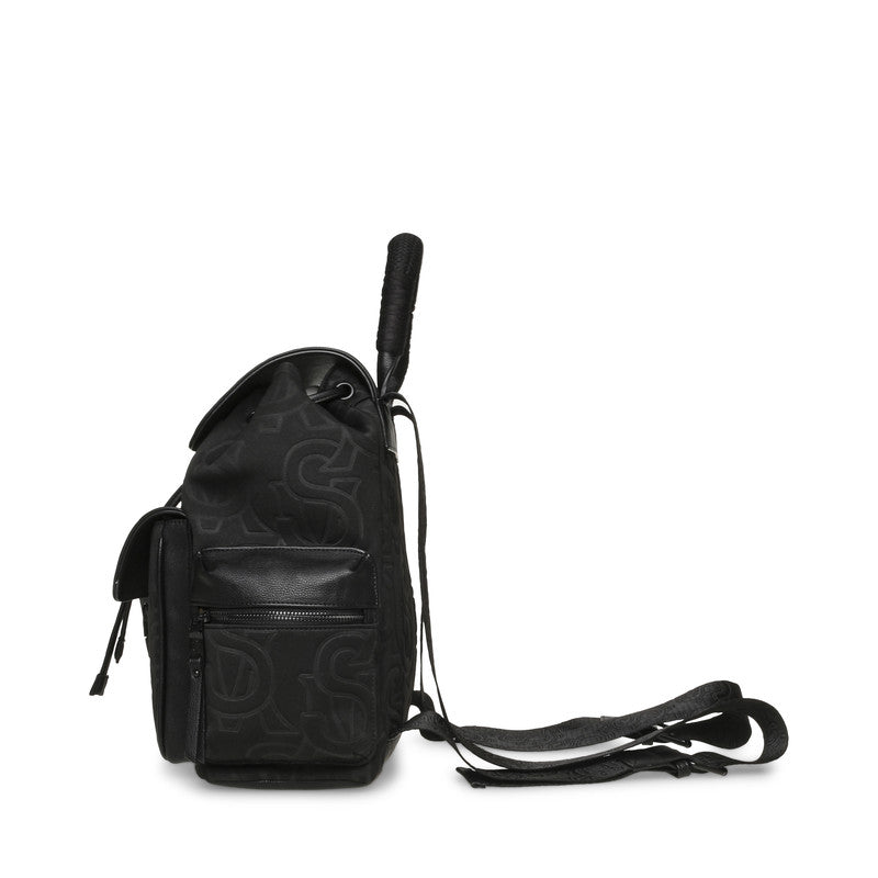 Bmortiz Black Women's Backpack — side view