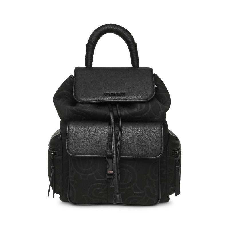 Bmortiz Black Women's Backpack — front view