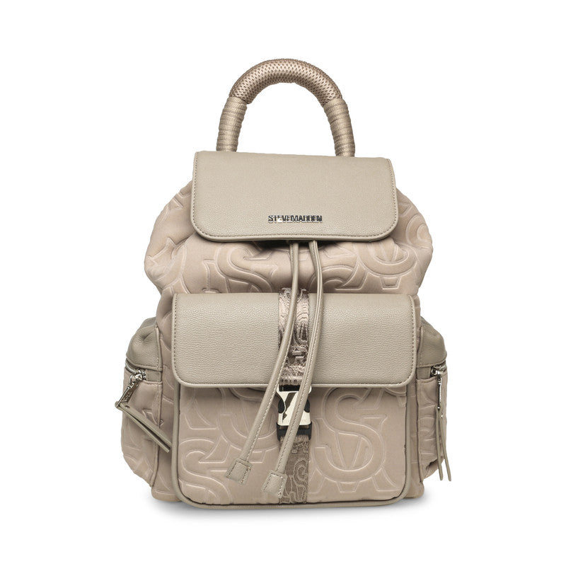 Bmortiz Taupe Women's Backpack — front view