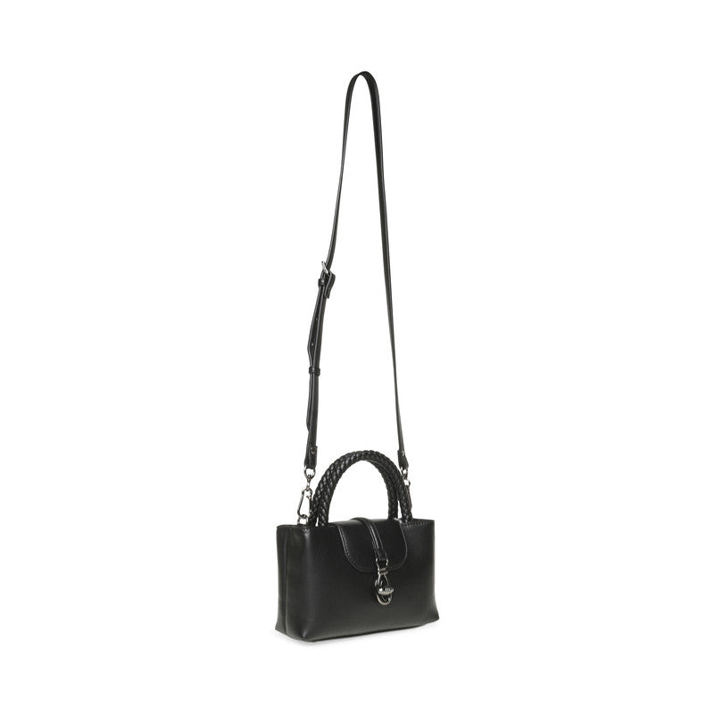 Bomar Women's Black/Gunmet Crossbody Bag – Steve Madden, view 3