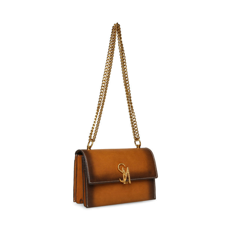 Steve Madden Bpayson women's brown crossbody bag, lifestyle view
