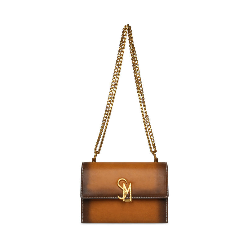 Steve Madden Bpayson women's brown crossbody bag, front view