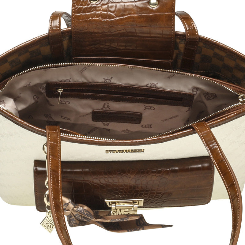 Brene-L Bone & Multi Women's Tote Bag - view 4