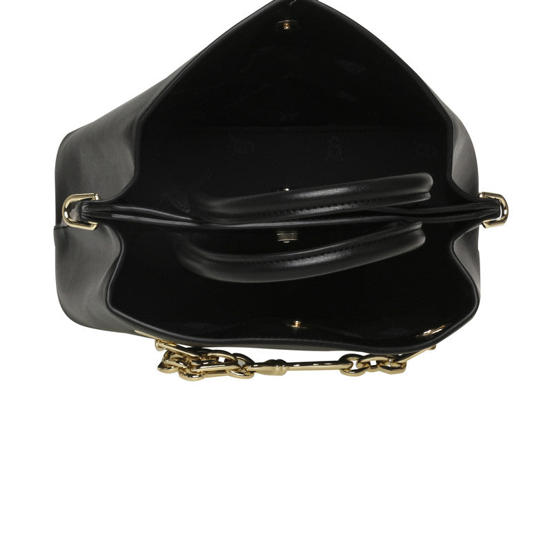 Brosaly Women's Black/Gold Satchel Bag - view 2