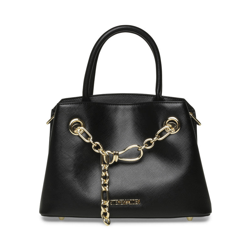 Brosaly Women's Black/Gold Satchel Bag