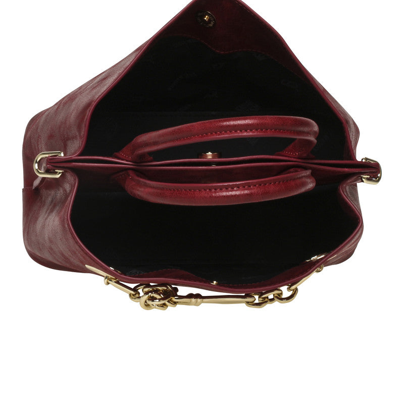 Brosaly Women's Wine Satchel Bag - view 2