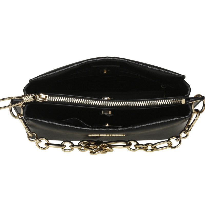 Bross Women's Black/Gold Crossbody Bag - view 4