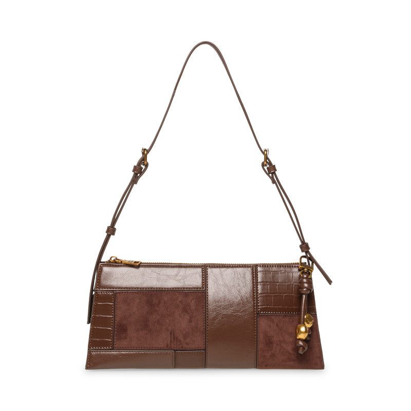 DT628070 Brown Multicolor Women's Shoulder Bag