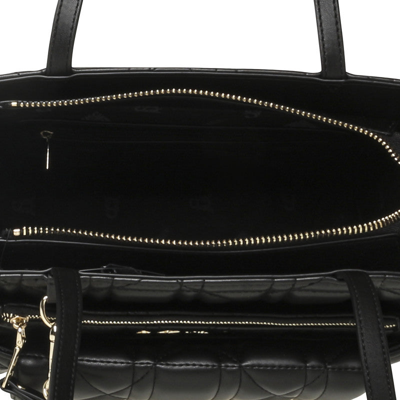 Bsilvo Women's Black/Gold Tote Bag - view 4