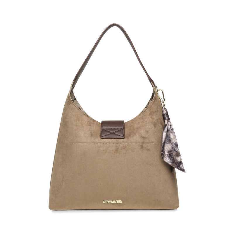Btesa Taupe & Brown Women's Hobo Bag - view 3