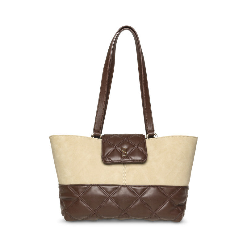 Bvica-s Women's Beige Tote Bag