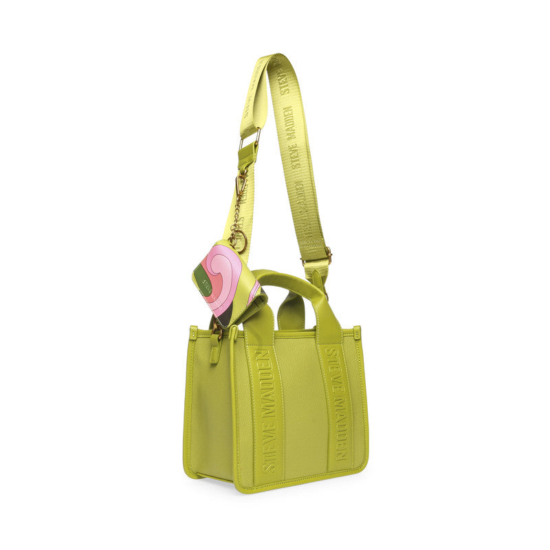 Bwebber-e Women's Avacado Satchel Bag – Steve Madden, view 5