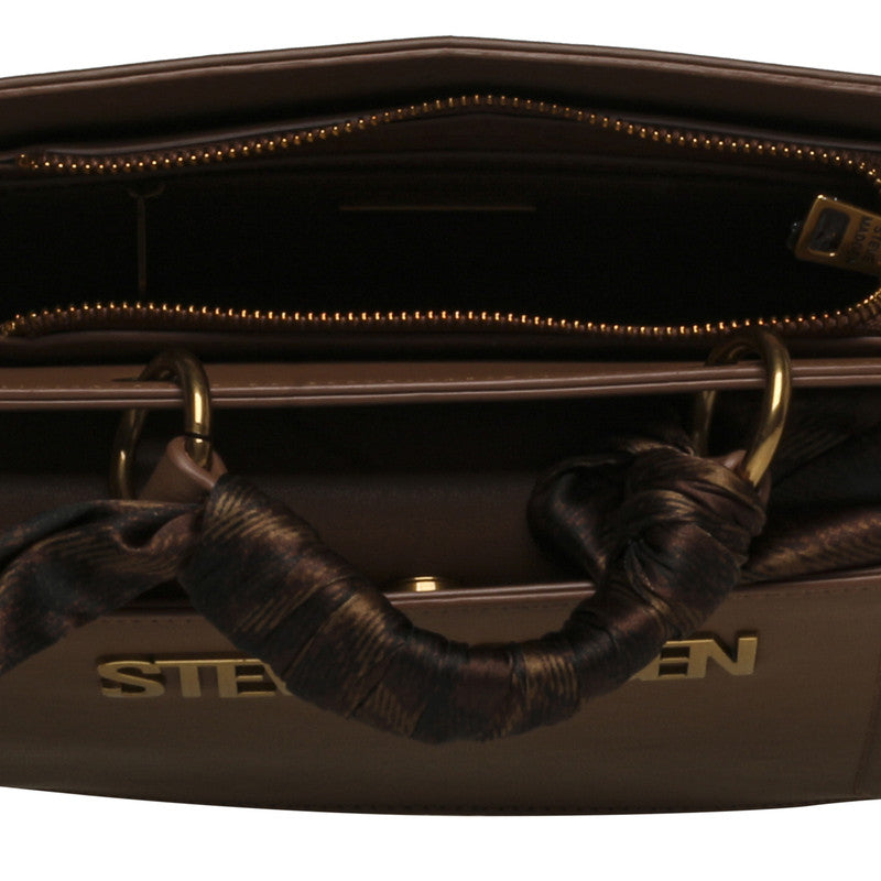 Bevlynn Women's Nutshell Satchel Bag – Steve Madden, view 2