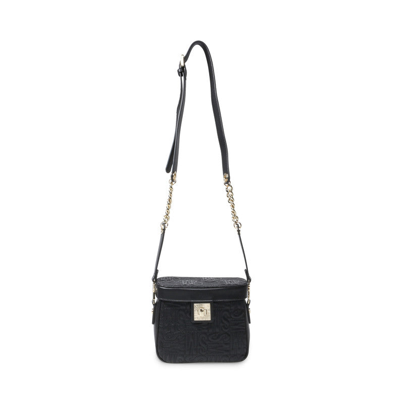 Ballie Black & Gunmet Women's Crossbody