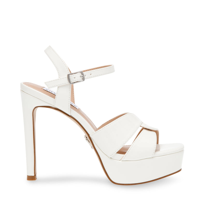 LAVISHER WHITE HEELS