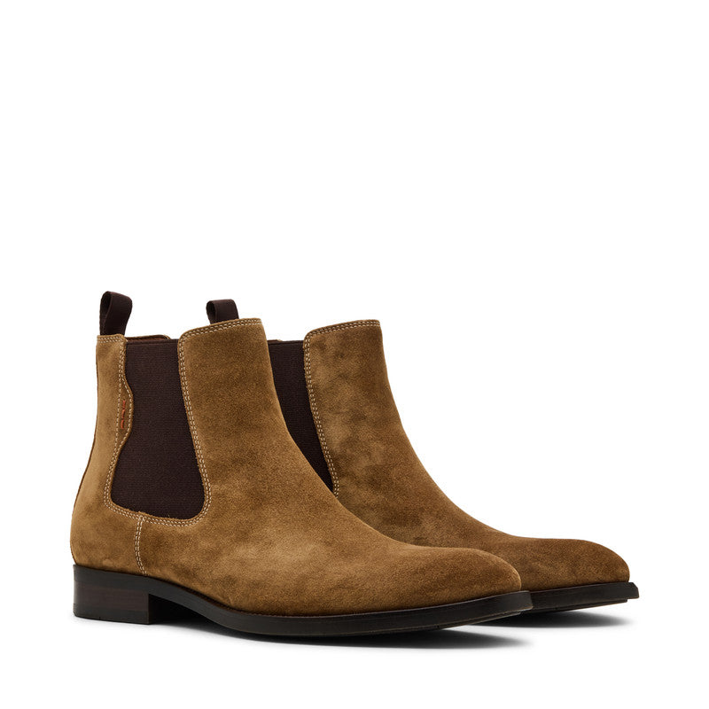 Brompton Women's Tan Leather Chelsea Boots - view 3
