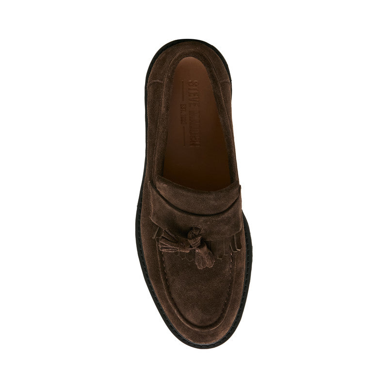 Drael Brown Suede Men's Loafers – Steve Madden, view 6