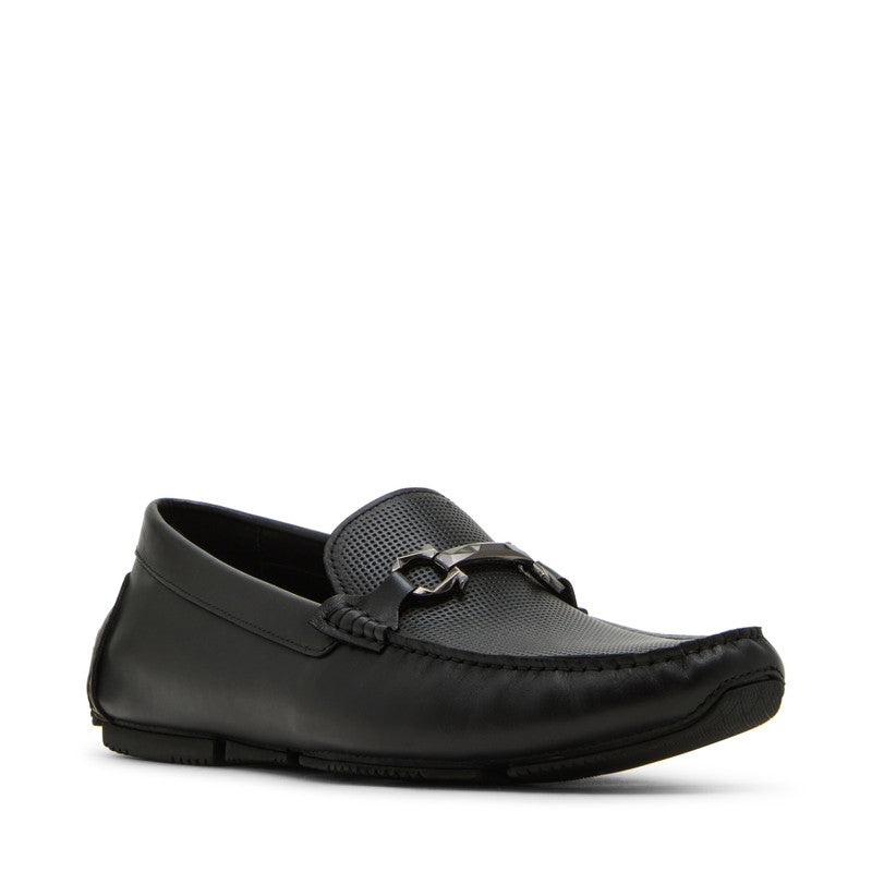 Steve Madden Ezekiel Men's Black Slip-Ons, featured product view