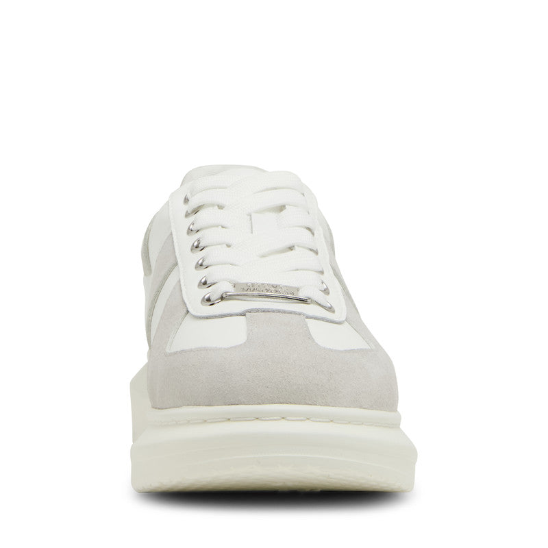 Icelander Grey Multi Men's Low-Top Lace-Up Sneakers — side view