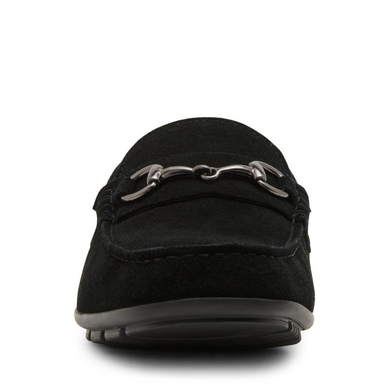 Jhaiden Men's Black Loafers – Steve Madden, view 2
