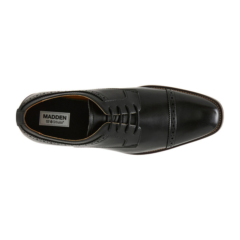 Mplattio Men's Black Formal Shoes - view 4