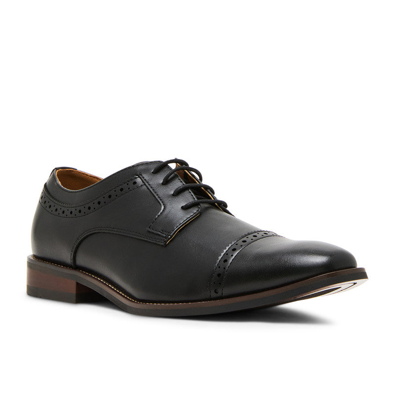 Mplattio Men's Black Formal Shoes