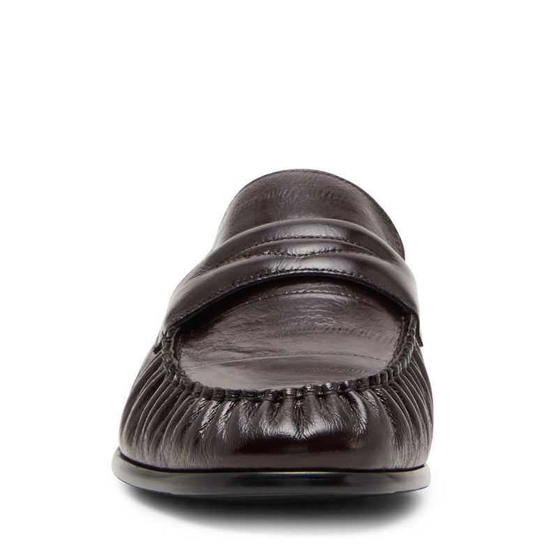 Passage C brown leather loafers - view 2