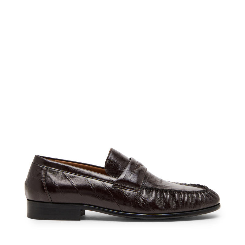Passage C brown leather loafers - view 3