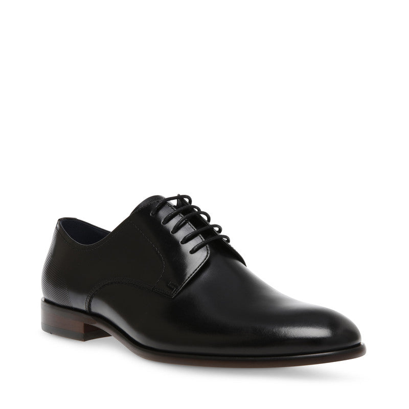Passenger Men's Black Formal Lace-Up Shoes