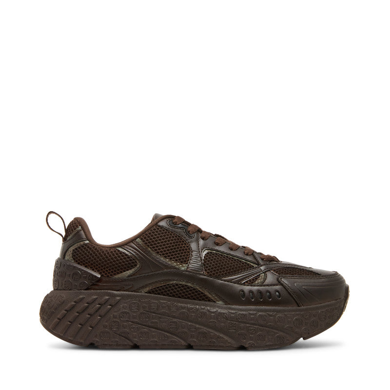 Previx N Brown Men's Low-Top Lace-Up Sneakers – Steve Madden, view 3