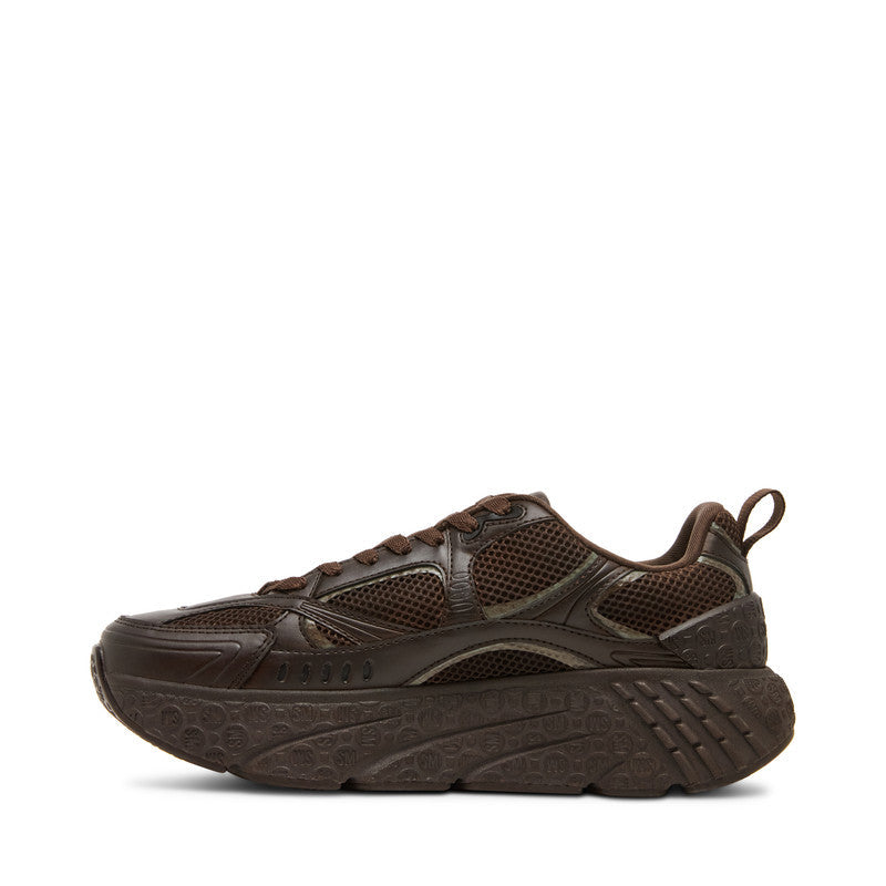 Previx N Brown Men's Low-Top Lace-Up Sneakers – Steve Madden, view 6