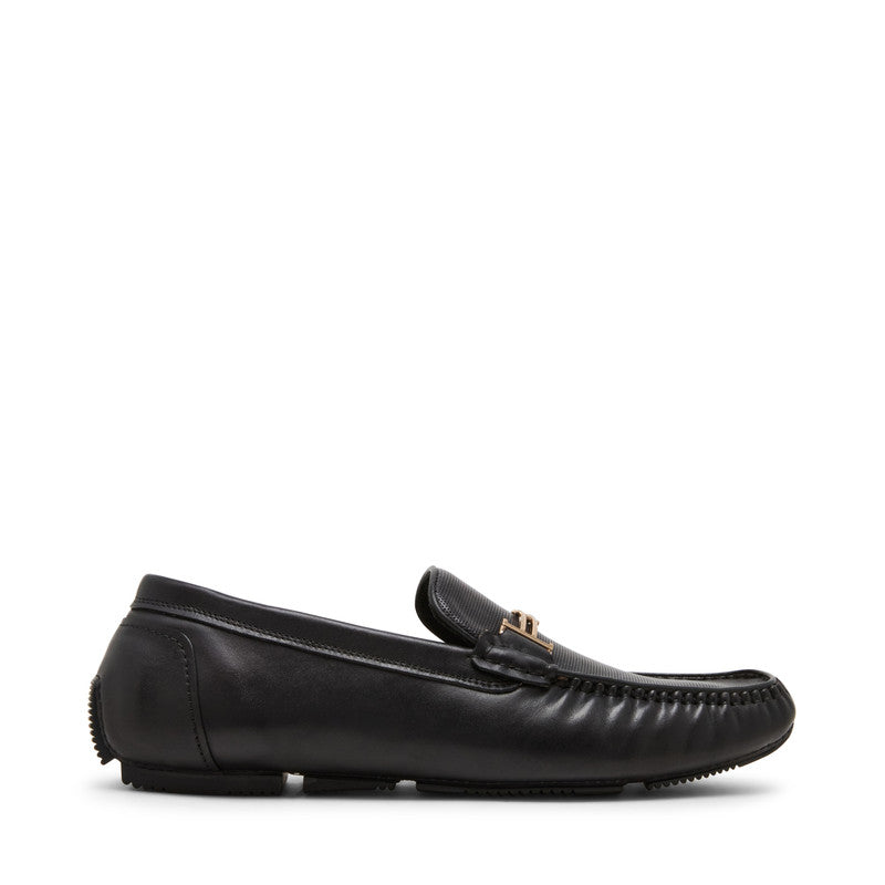 Rallyton Men's Black Loafers – Steve Madden, view 3