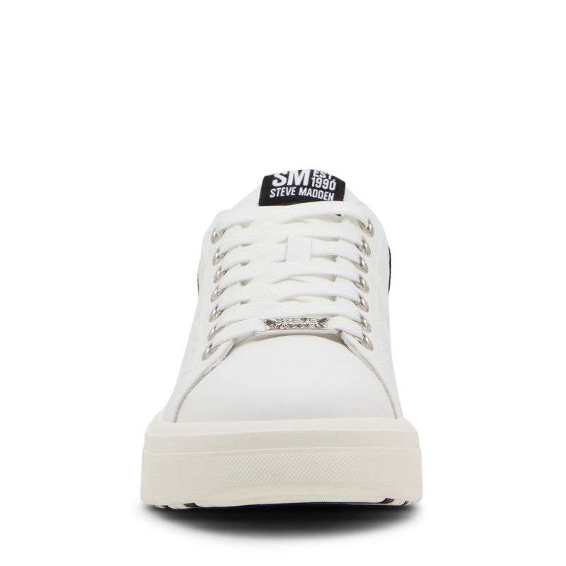 Rextyn White and Black Lace-up Shoes – Steve Madden, view 2