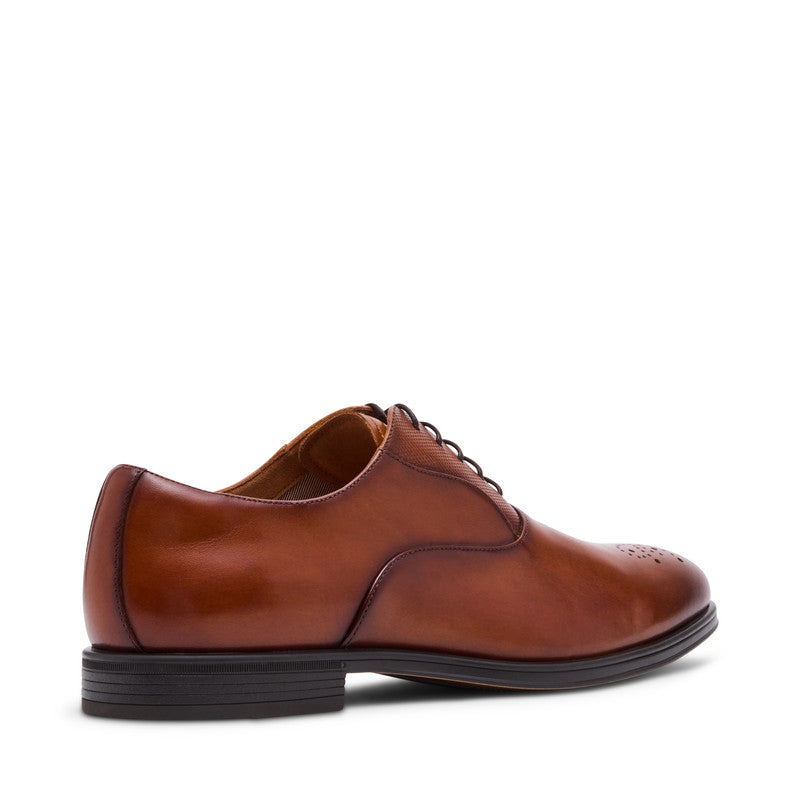 Saxxon Tan Men's Oxfords Shoes - view 2