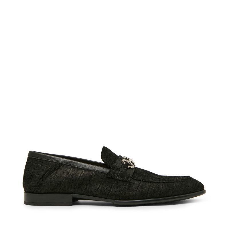 Swazzey-C Women's Black Suede Loafers - view 3