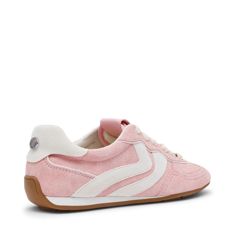 Steve Madden Abbi-Sm Pink Women's Sneakers with suede upper - view 6