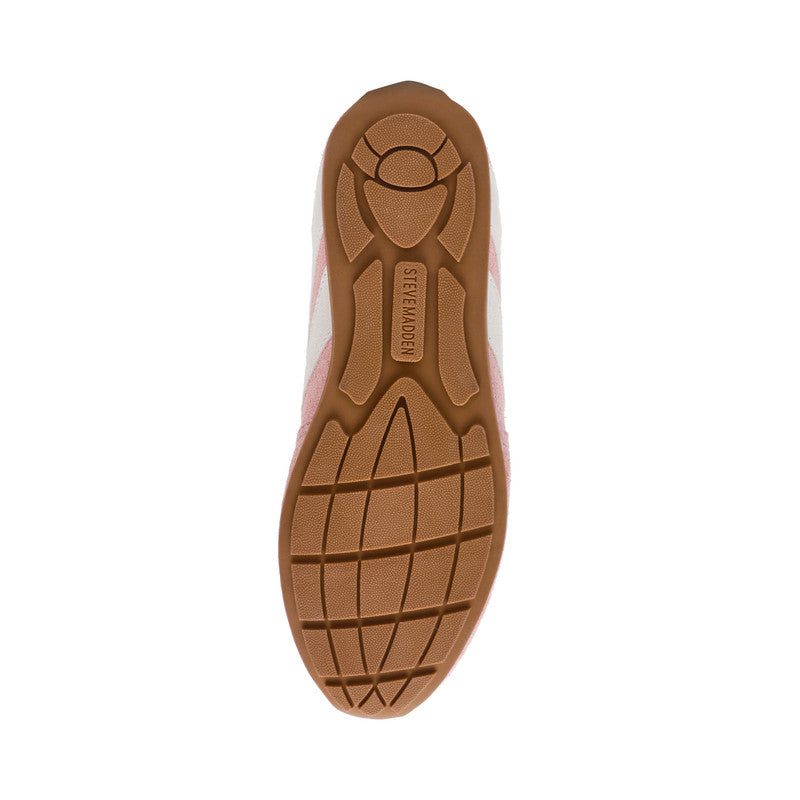 Steve Madden Abbi-Sm Pink Women's Sneakers, sole view