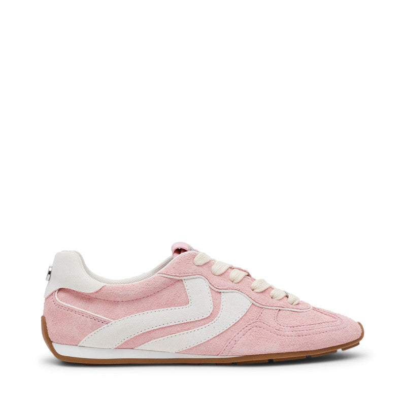 Steve Madden Abbi-Sm Pink Women's Sneakers, side profile - view 2
