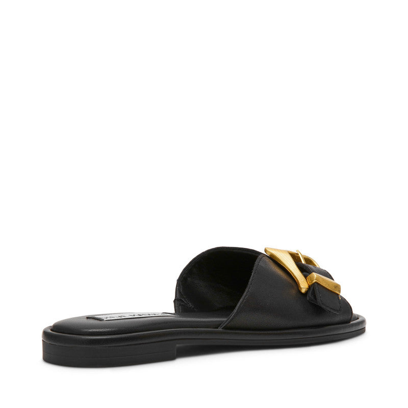Abigayle Women's Black Flat Sandals - view 5