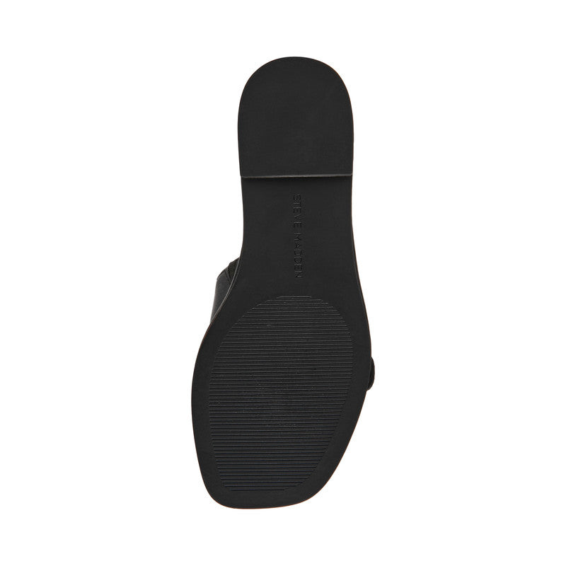 Abigayle Women's Black Flat Sandals - view 6