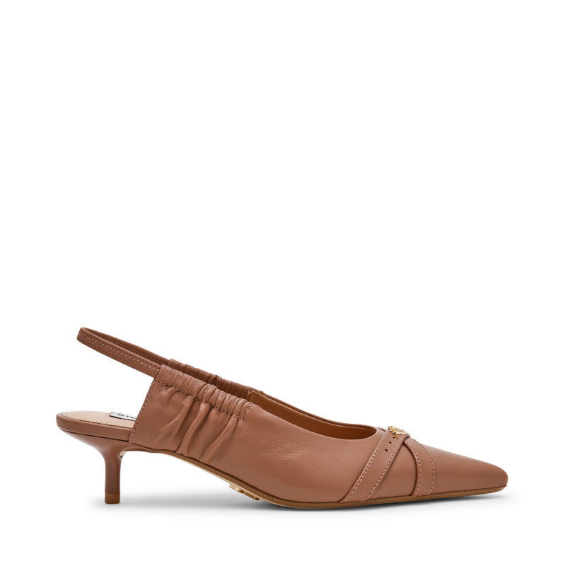 Arleen Women's Mocha Heeled Sandals MOCHA  LEA - view 3