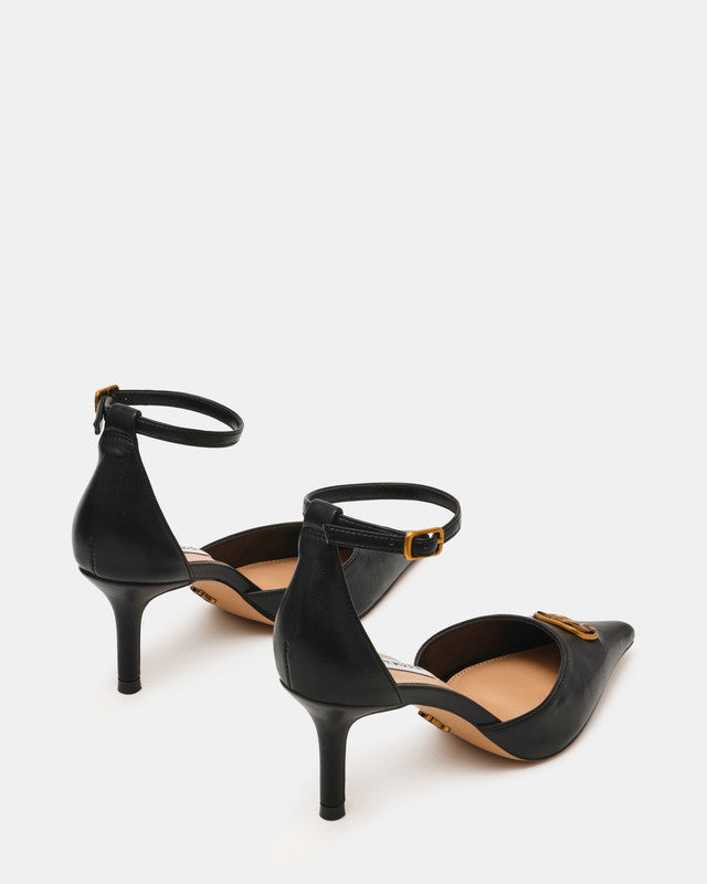 Arman Women's Black Flat Sandals – Steve Madden, view 2