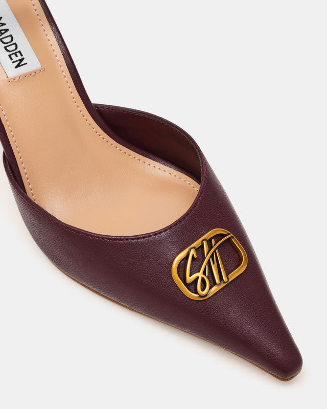 Arman Women's Plum Flat Sandals – Steve Madden, view 3