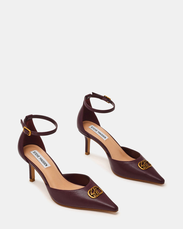 Arman Women's Plum Flat Sandals – Steve Madden, view 4