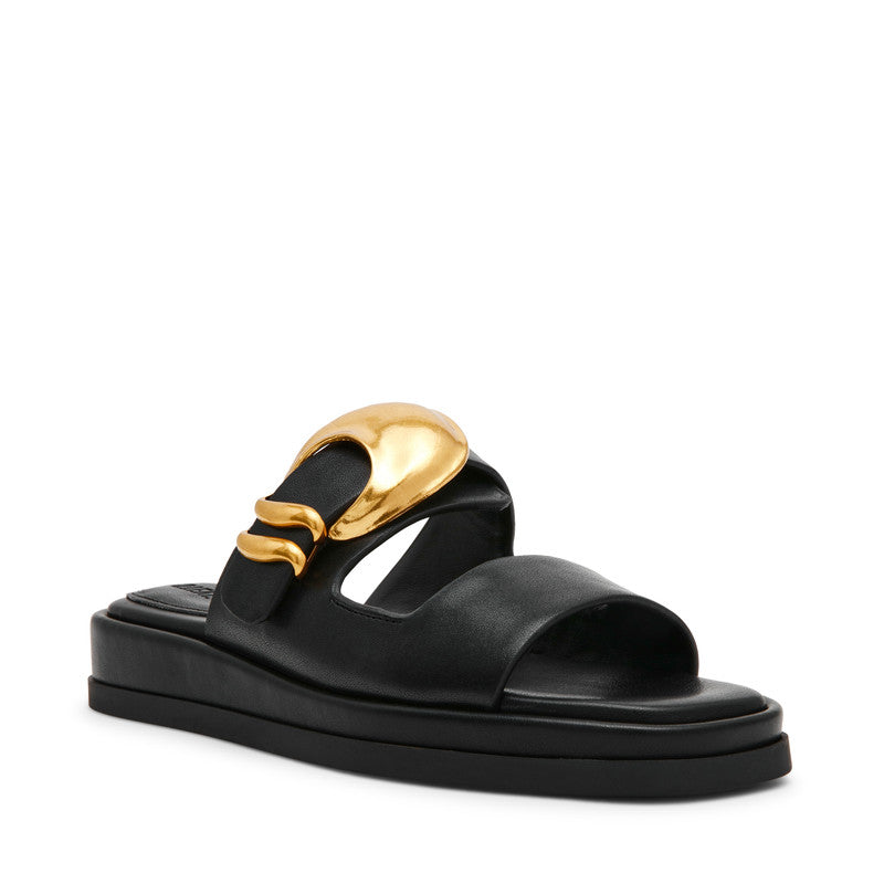 Steve Madden Bay-Ridge Black Women's Sandals, featured product view