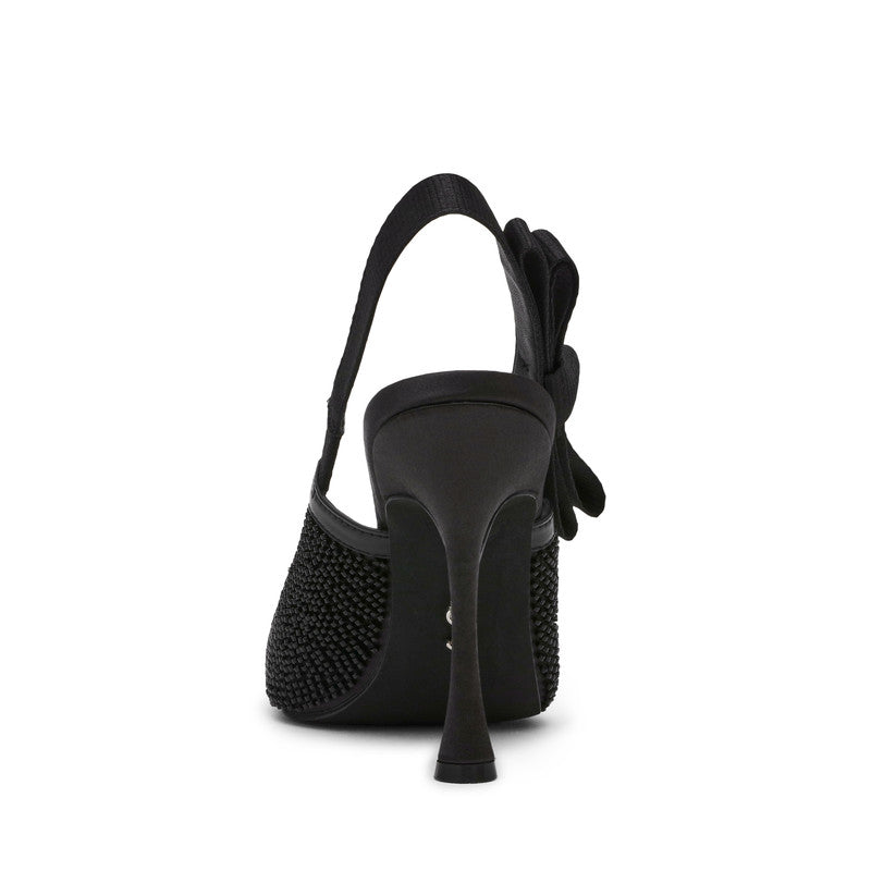 Steve Madden Brylie-B Black Women's Heels, rear view