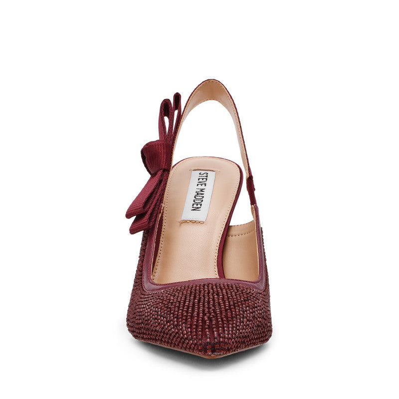 Steve Madden Brylie-B Wine Women's Heels, front view